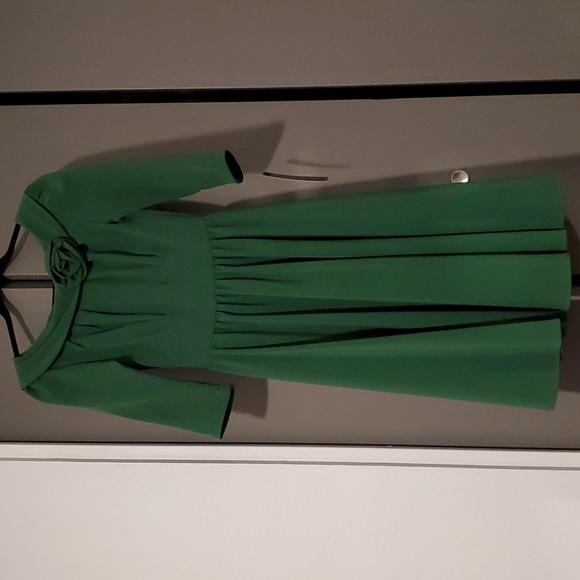 NWT Stop Staring Green Circle Skirt Dress size S - Picture 1 of 3